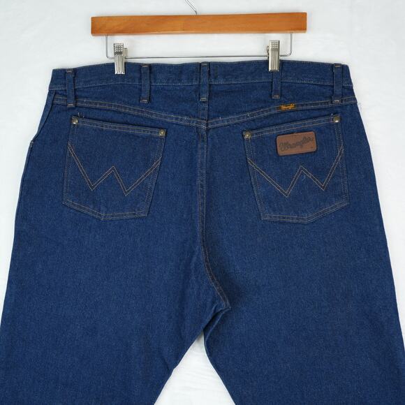 Wrangler Jeans Mens 40x30 Blue 47MWZ Premium Performance Cowboy Cut Regular Fit - Picture 6 of 12